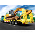 60 Ton gooseneck low loader semi-trailer